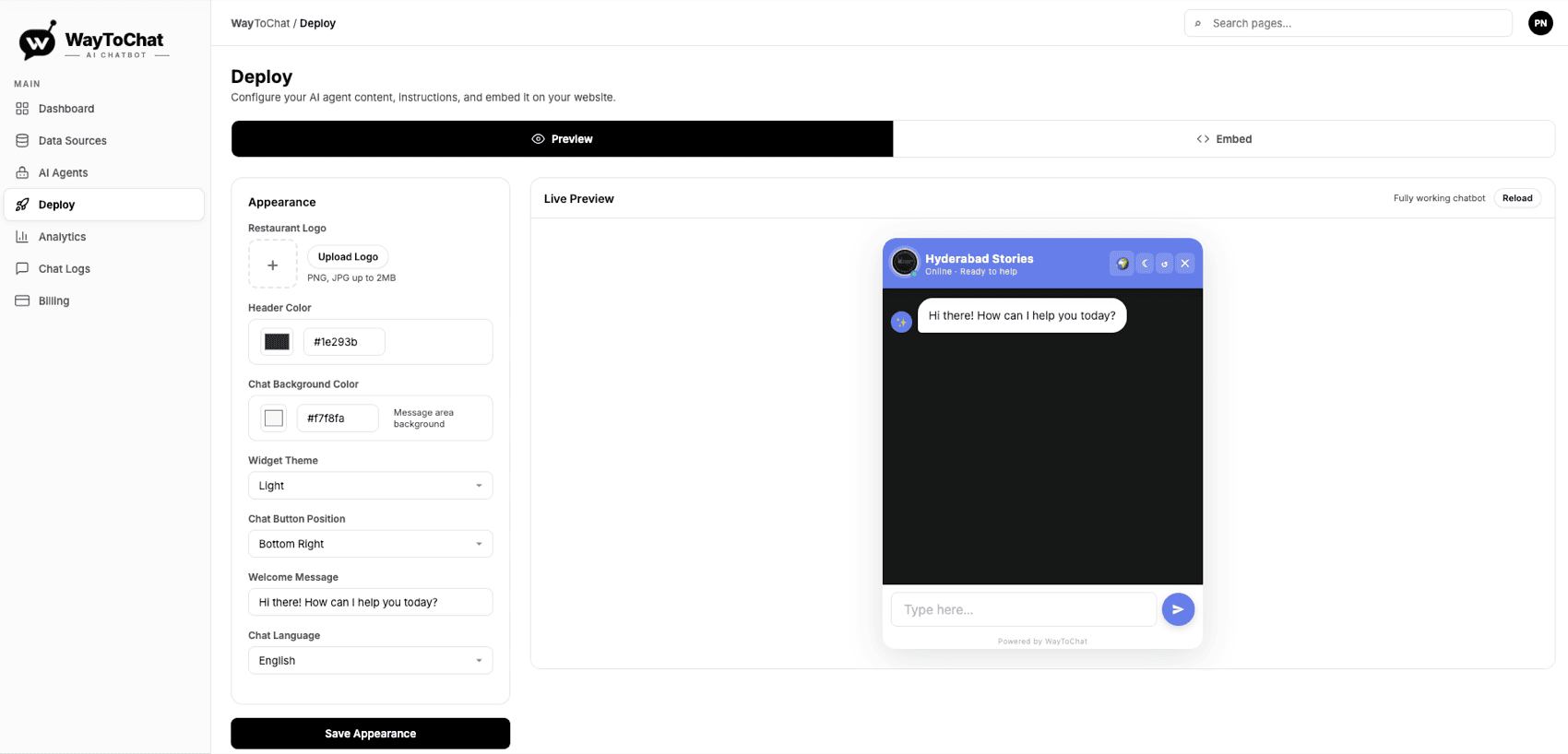 WayToChat Activity / Chat Logs